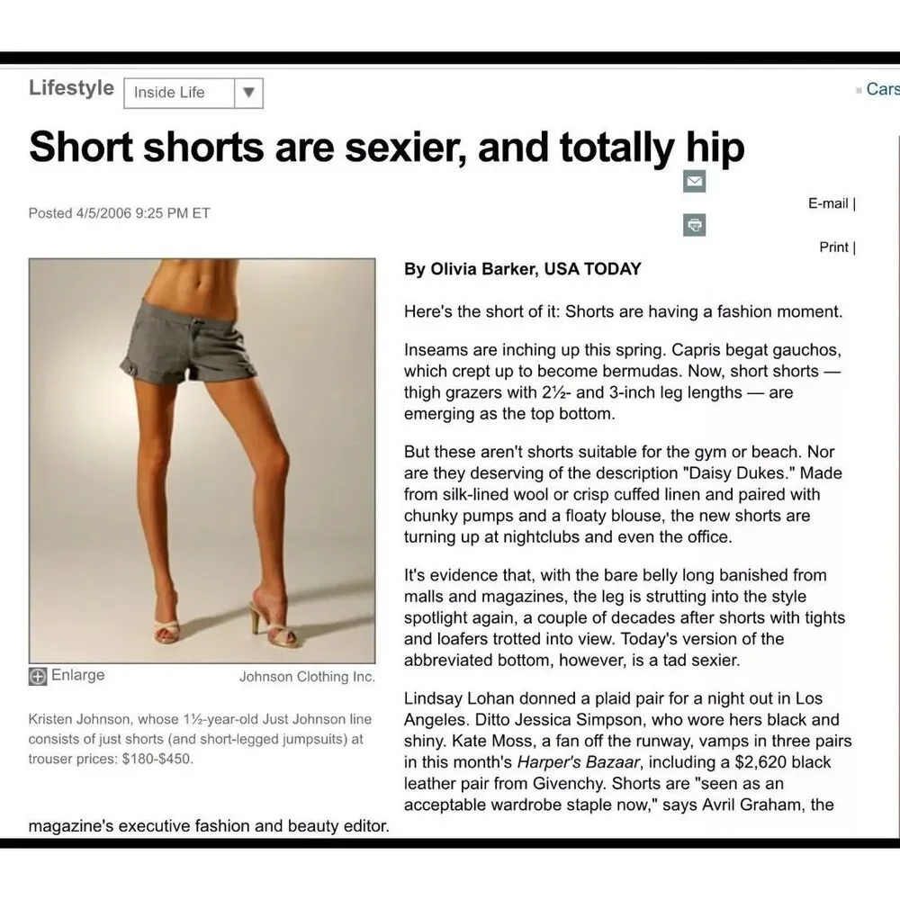 VINTAGE JUST JOHNSON PLAID WOOL SHORTS SIZE 8 SILK LINING OLD MONEY NWT - Picture 7 of 8